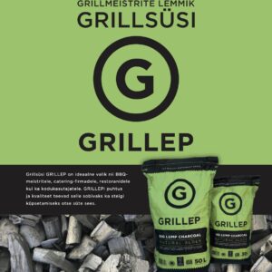 Suuretükiline lepasüsi Grillep 50 l