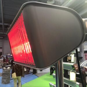 Infrapuna soojuskiirgur Veltron PREMIUM FATBOY 2,5kW, must