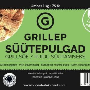 Süütepulgad Grillep 1 kg /75 tk