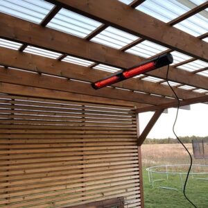 Infrapuna soojuskiirgur Veltron PREMIUM 3002KY 3kW, must