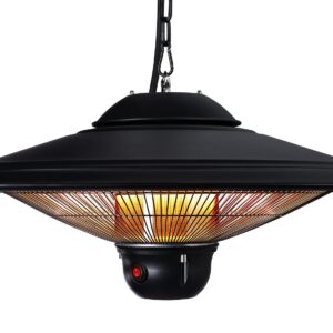 Infrapuna soojuskiirgur Veltron UFO CEILING-LED 2,5kW, must