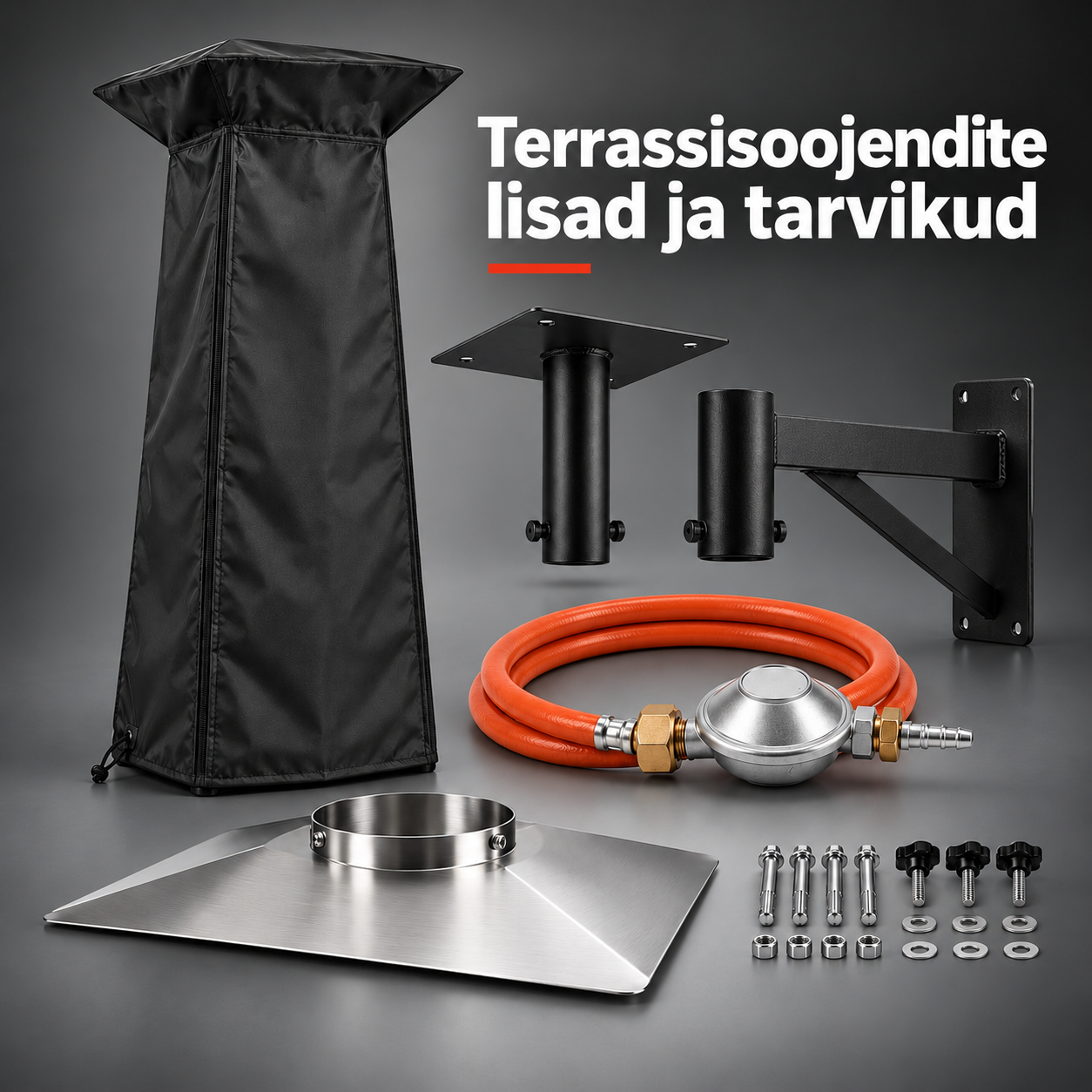 Terrassisoojendite lisad ja tarvikud